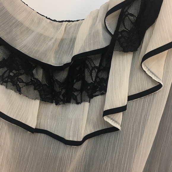 GUESS One Shoulder Ruffle Top - Picture 5 of 8